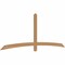 Ekena Millwork Bellingham Timber Gable Bracket, Western Red Cedar, 96"W x 36"H x 1 1/2"D x 3 1/2"F, 9/12 Pitch GBW096X36X0204BEL00SWR - alternate 2